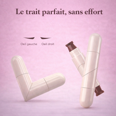 Detail pointe eyeliner tampon waterproof - trait precis et symetrique garanti